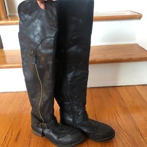 Black Over-the-Knee Boots